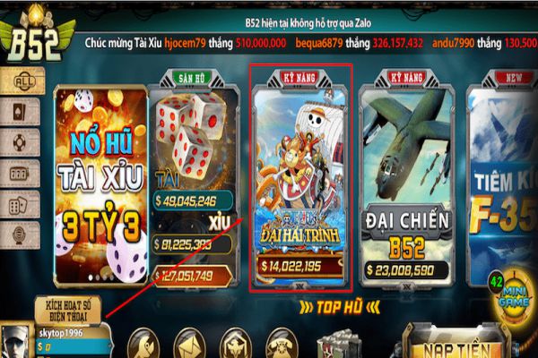 Luật chơi game Đại Hải Trình may88