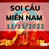 Soi cầu Miền Nam ngày 11/11/2022 cùng may88club