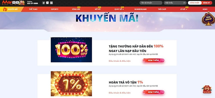 Review nhanh các thông tin về cổng game online May88